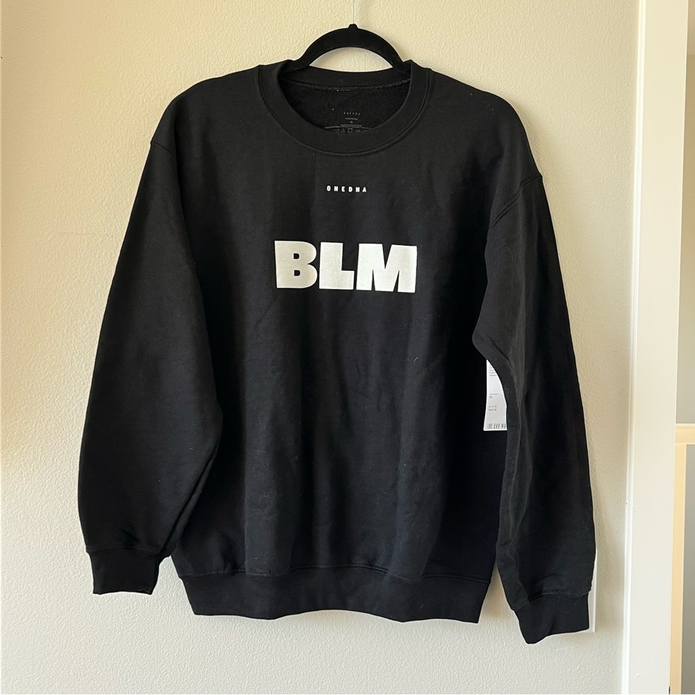 one DNA BLM sweatshirt